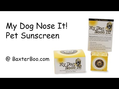 My Dog Nose It! Pet Sunscreen