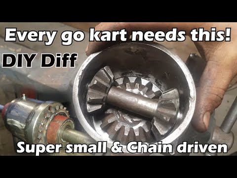 How to make a Go-kart Differential (From scrap)