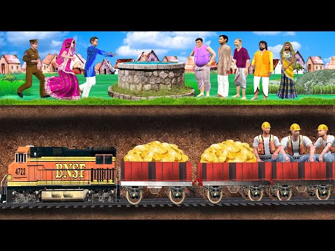 भूमिगत गोल्डन ट्रेन Underground Golden Funny Hindi Comedy Video
