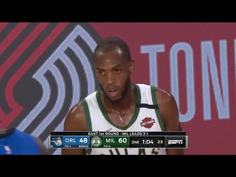 Khris Middleton Full Play | Magic vs Bucks 2019-20 Playoffs Game 5 | Smart Highlights
