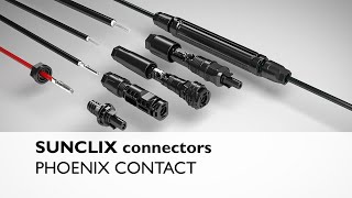 Konektor SUNCLIX s pružinovou přípojkou, 2,5 - 6 mm², 35 A, 1100 V DC, samice
