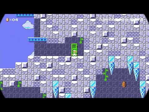 Polar Peak by dollenjwz - Super Mario Maker 2 - No Commentary 1by