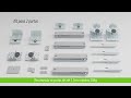 alt: Miniatura imagem do produto Sistema p/ Porta Correr SDS 500 Slow 2 Portas FGVTN