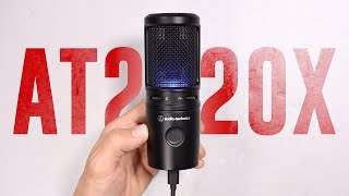 Video thumbnail for Audio Technica AT2020USB-X Review / Test (vs. NT-USB Mini, AT2020, AT2020USB+, & More) by Podcastage
