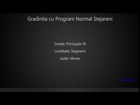 Gradinita cu Program Normal Stejareni Stejarenii