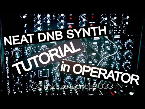 Synthesize Sunday S033 - Neat DnB Synth [FREE DOWNLOAD]
