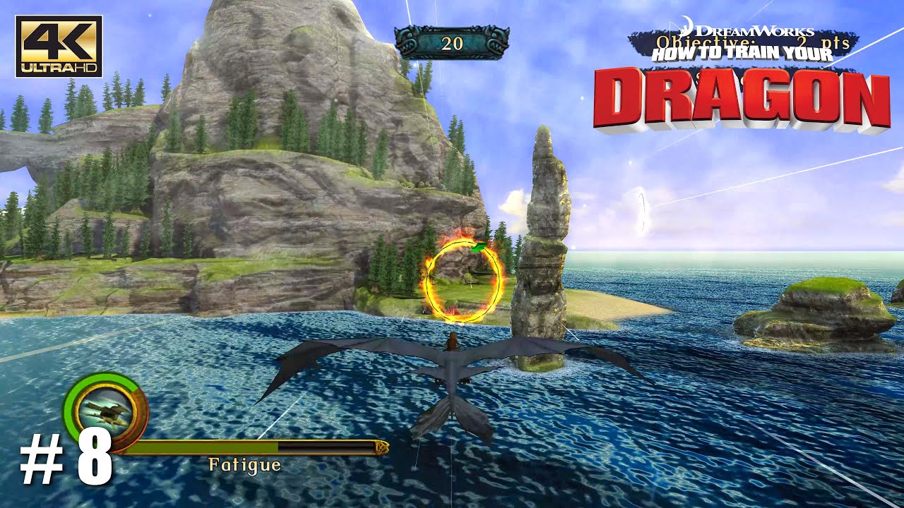 How to Train your Dragon PS3 Playthrough Gameplay 4K / No Commentary / PART 8 (RPCS3)