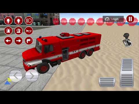 Real Fire Truck Driving Simulator 2020 #3 (Dreamforest Games) | Android Gameplay HD