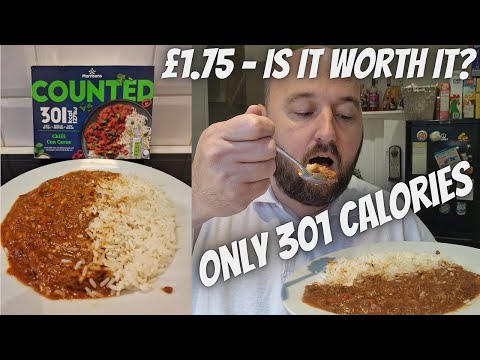 CHILLI CON CARNE | Only 301 Calories | READY MEAL | Alternative to WEIGHT WATCHERS & SLIMMING WORLD?