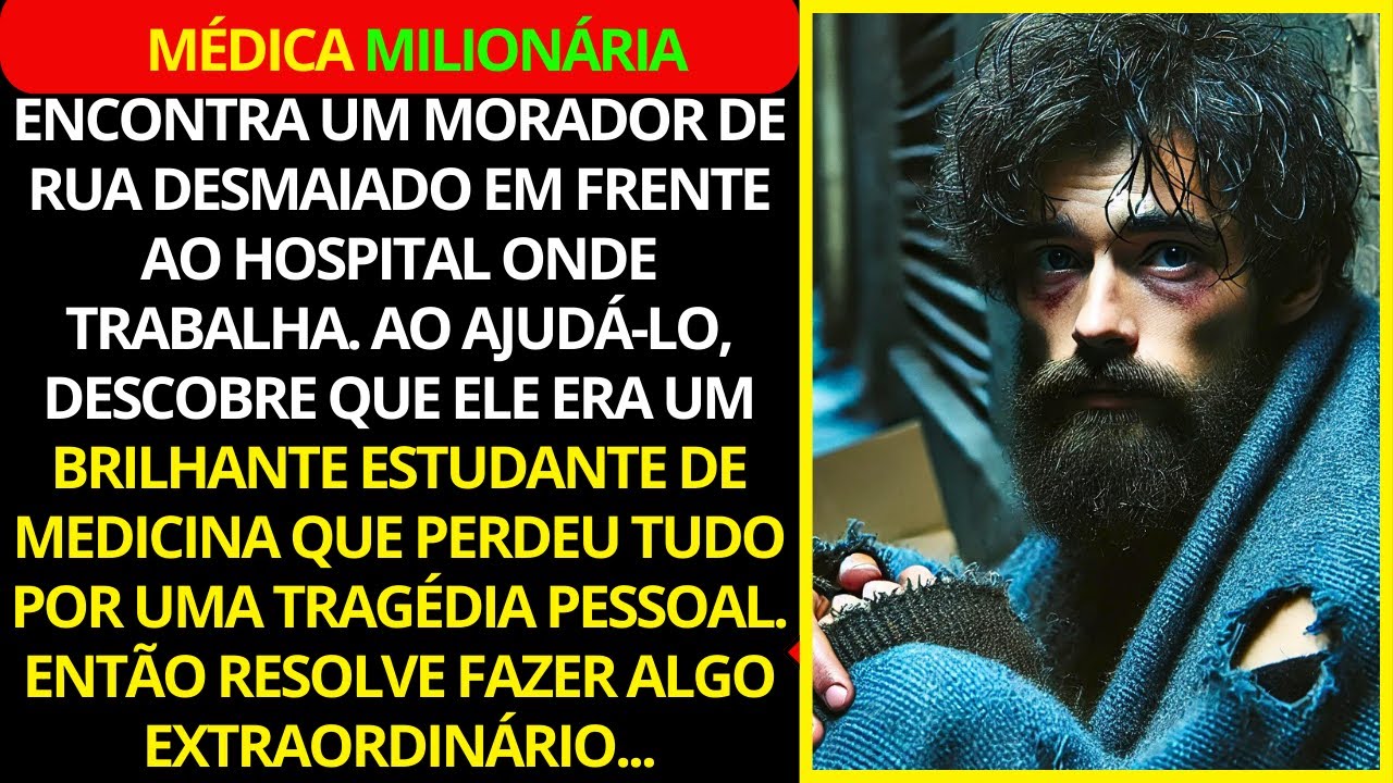 Médica RICA Salva Morador de Rua e Descobre um Passado Chocante