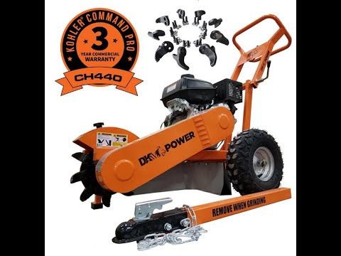 Detail K2 OPG777 Stump Grinder Review - Can it handle a 34\" Oak!?