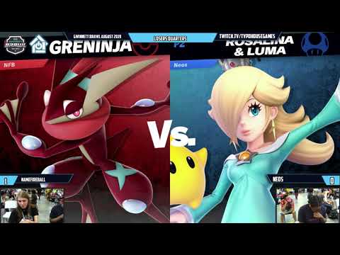 Gwinnett Brawl August 2019 - NameFireball(Greninja) VS Neos(Rosaluma) - Losers Quarters