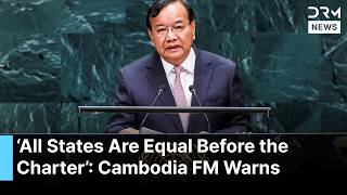 FULL SPEECH: Cambodia FM Sokhonn Takes Thailand Border Dispute to UN General Assembly | AC1G