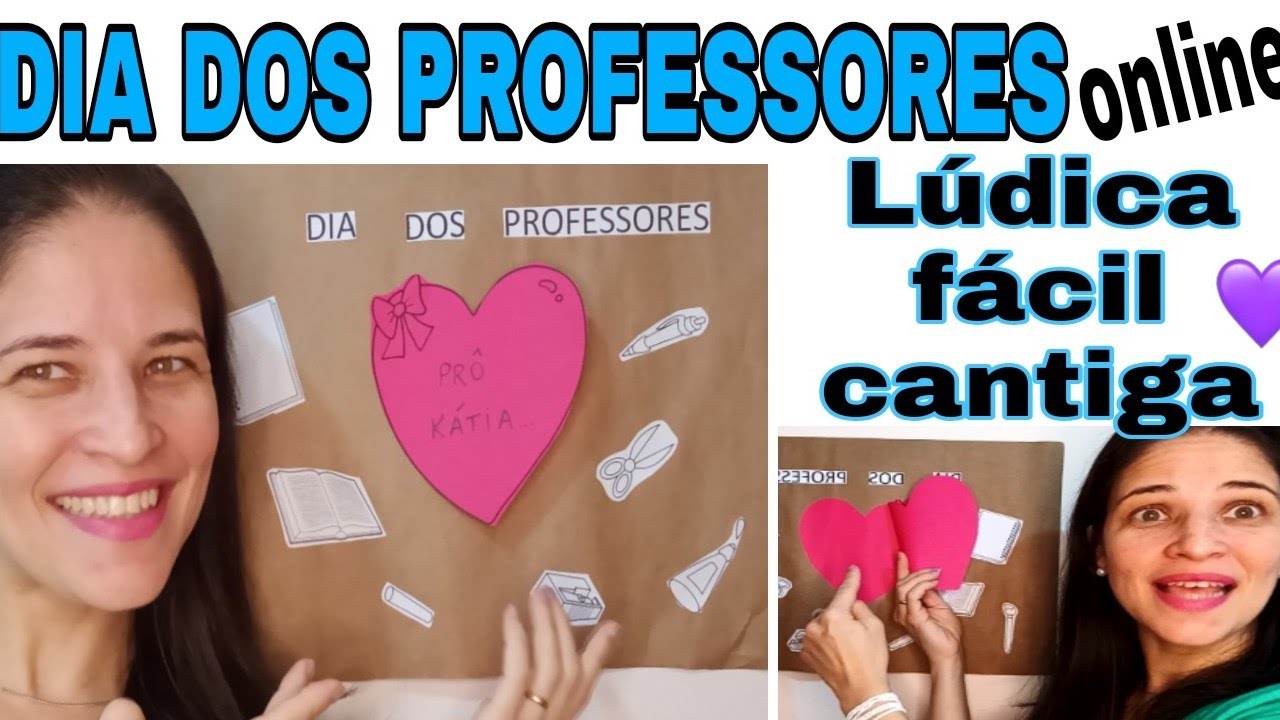 DIA DOS PROFESSORES ONLINE - Educação Infantil