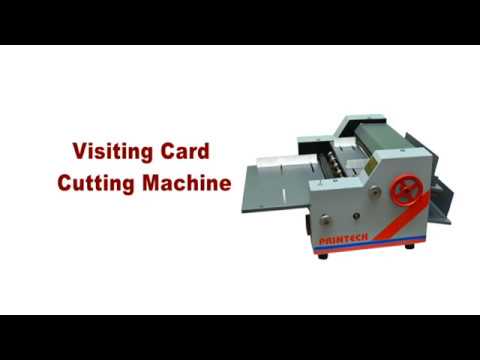 Visiting Card Cutting Machine