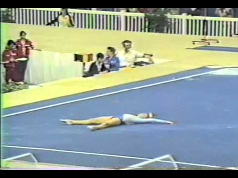 8th AA Hana Ricna FX   1985 World Gymnastics Championships 9 775