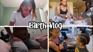 Birth Vlog | Unexpected Early Labor at 37 Weeks | Labor and Delivery & Meeting Brother