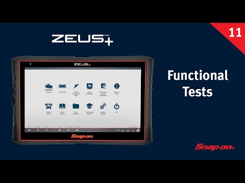 Functional Tests: ZEUS+™ (Pt. 11/13) | Snap-on® Training Solutions®
