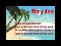 Mary Ann