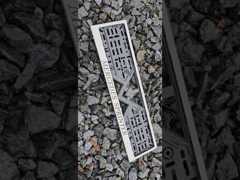 Рамка номерного знака c надписью "Mercedes Sprinter" - фото 1 - id-p1862348632