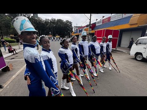 Coreográfico da Banda marcial FAMUCF no Concurso de Bandas e Fanfarras CONFAMCRUZ 2024
