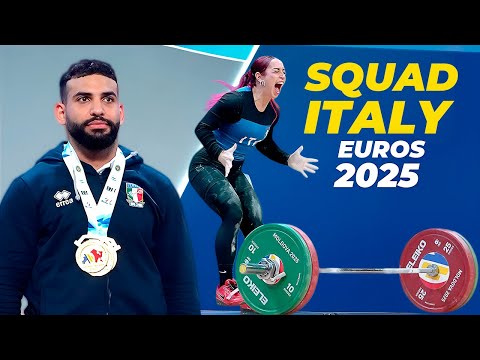 🇮🇹 Team Italy at Euro 2025 | Big Lifts, New Faces & ALL Attempts!