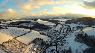 preview picture of video 'Yuneec Q500, Olsberg / Elpe,  Sauerland, von oben,-  from above'