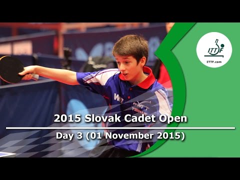Slovak Cadet Open 2015, Day 3
