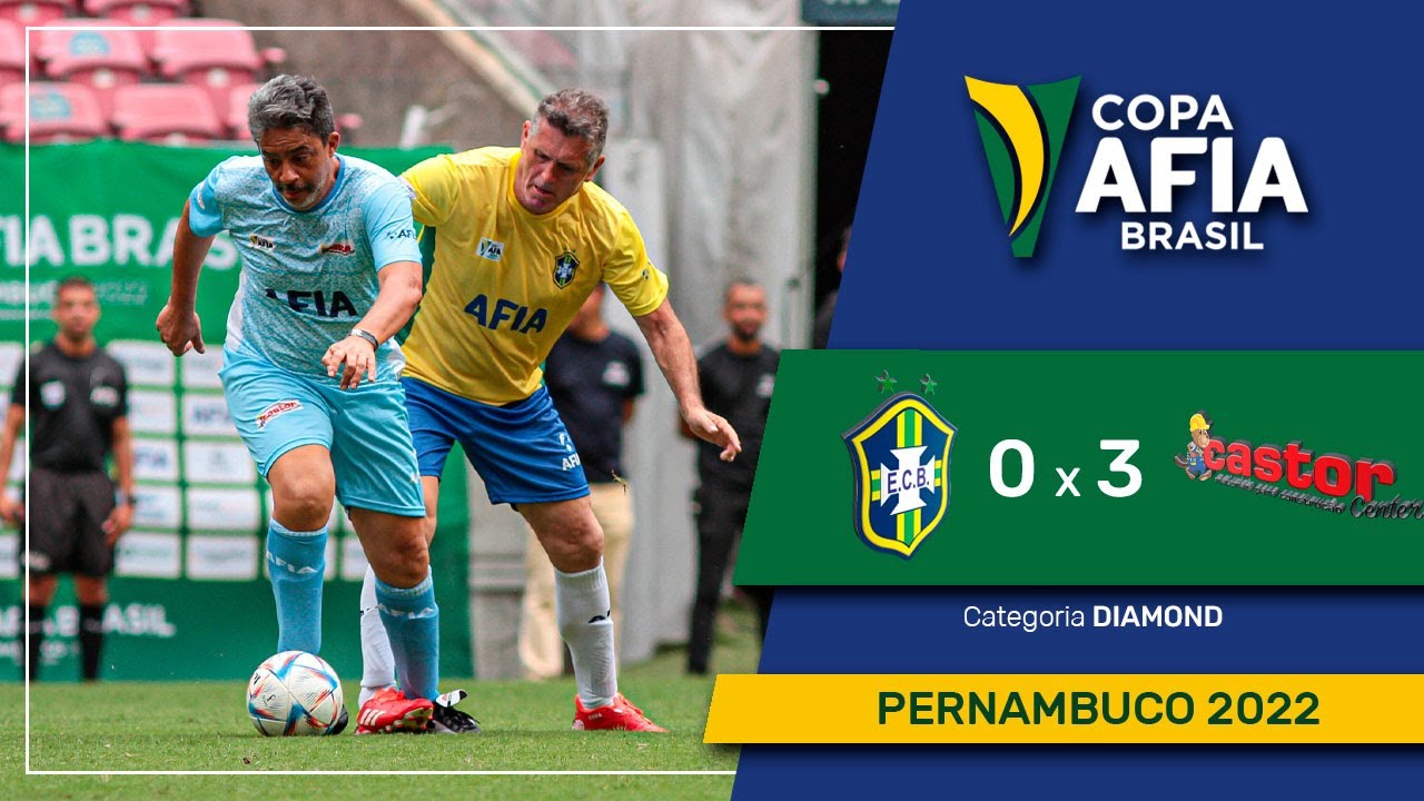 Copa AFIA Brasil – Pernambuco 2022 – E.C. BRASIL X CASTOR – DIAMOND