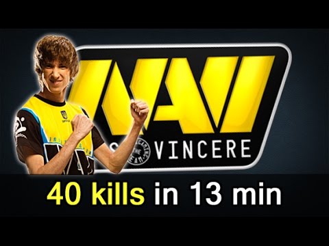 40 kills in 13 min — NaVi vs VP hot CIS Dota 2
