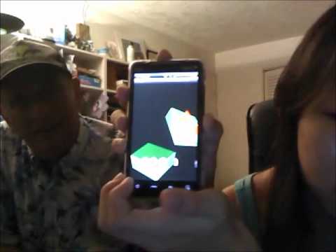 Christmas candy cane drop game Video