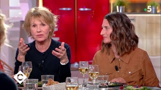 Dîner avec Miou-Miou, Camille Chamoux et Camille Cottin - C à Vous - 11/04/2018