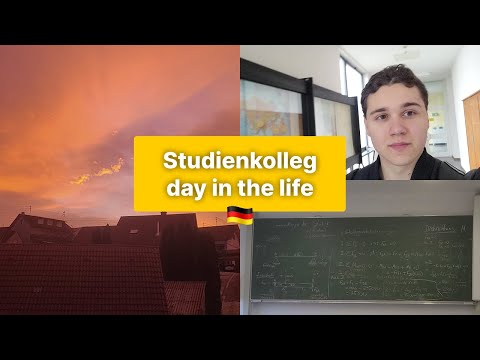 day in the life of a Studienkolleg student