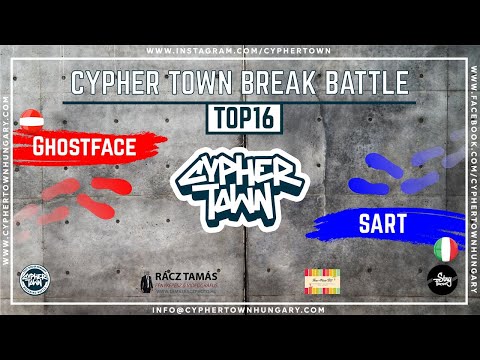 Cypher Town 2020 | 1vs1 pro TOP16 | Ghostface vs Sart