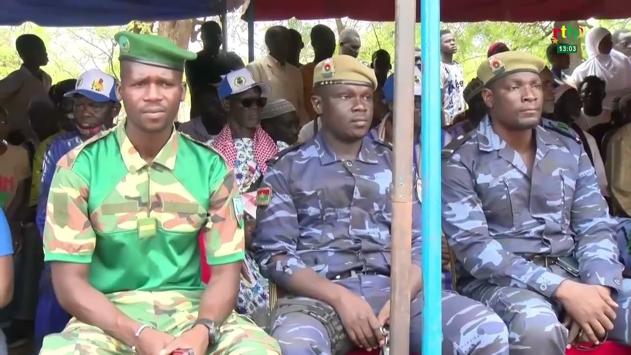 Marche-meeting à Tchériba en soutien au Président du Faso, le Capitaine Ibrahim TRAORÉ, et aux FDS