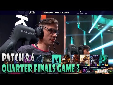 SK Gaming vs Splyce - Game 3 | Quarter Finals S9 LEC Spring 2019 | SK vs SPY - Patch 9.6