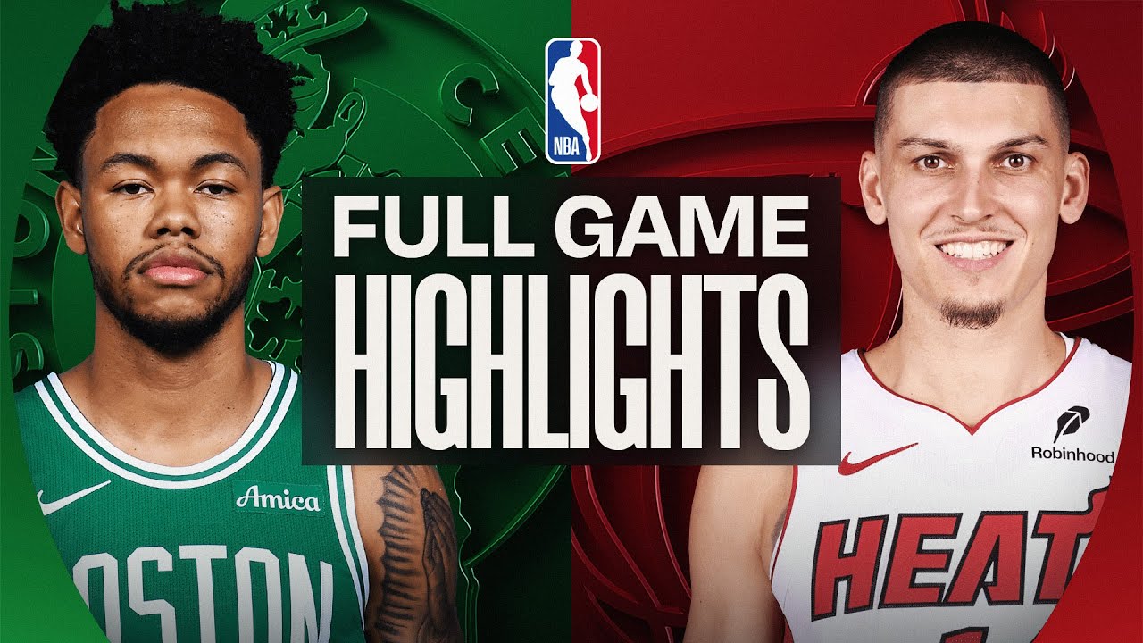 CELTICS at HEAT | FULL GAME HIGHLIGHTS | January 15, 2026