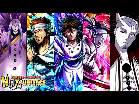 All Otsutsuki Clan Ultimate Jutsu Compilation - Naruto x Boruto Ninja Voltage