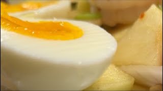 Healthy Food and High Protein - Eggs & Shrimp 🍤