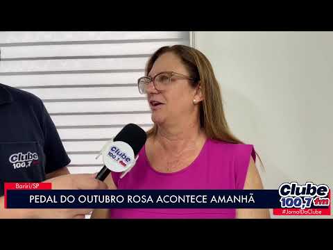 BARIRI: AMANHÃ TEM PEDAL DO OUTUBRO ROSA
