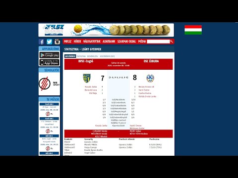 BVSC Zugló - OSC Újbuda, MVLSZ Gyermek Leány Országos Bajnokság