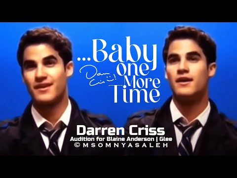 Darren Criss Audition for Blaine Anderson