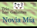 Trío Los Galantes: Novia Mía  -  (letra y acordes)