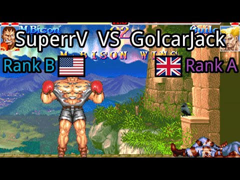 Super Street Fighter II X: Grand Master Challenge: (US) SuperrV vs (GB) GolcarJack - 2020-10-20 18: