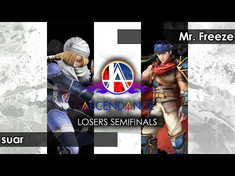 Smash 4: PG | suar (Sheik) V Mr. Freeze (Ike) - Ascendance 37 Tournament SSB4
