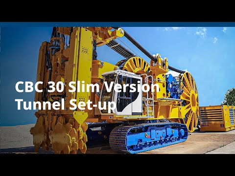BAUER Maschinen GmbH – CBC 30 Slim Version Tunnel Set-up