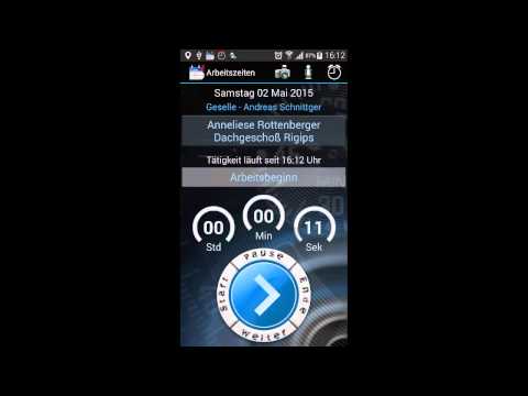 Wochenzettel Stundenzettel Pro Video