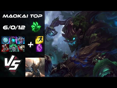 TOP Maokai vs Pantheon - NA Grandmaster Patch 14.24