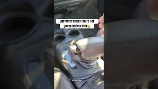The car starts when put in drive #shorts #fyp #mechanic #customerstates #car #starter