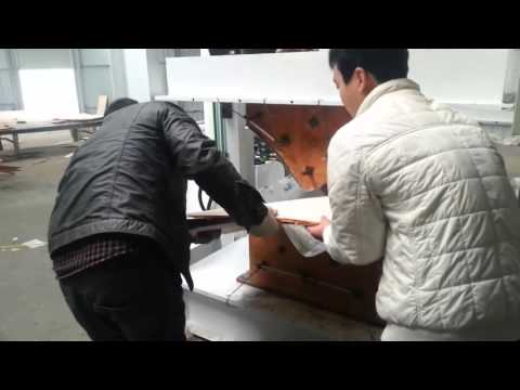 High frequency curved plywood bending machine,hot press machine,shape forming machine from SAGA
